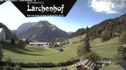 Archived webcam image showing Lärchenhof Naturhotel on 8 Sep 2026 at 10:45