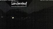 Archived webcam image showing Lärchenhof Naturhotel on 23 Oct 2026 at 07:47