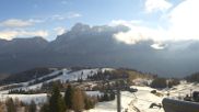 Archived webcam image showing Bioch Hut in Alta Badia Ski Resort on 17 Apr 2026 at 08:15