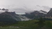 Archived webcam image showing Bioch Hut in Alta Badia Ski Resort on 3 Jun 2026 at 08:43