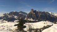 Archiviertes Webcam Bild: Alta Badia: Ausblick von der Bioch Hütte am 26 Feb 2026 um 14:09 Uhr