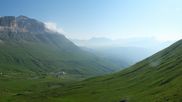 Archived webcam image showing Pordoi Pass Fassa Valley on 28 Jun 2026 at 08:12