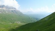 Archived webcam image showing Pordoi Pass Fassa Valley on 28 Jun 2026 at 10:12