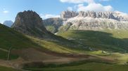 Archiviertes Webcam Bild: Pordoi Pass - Val di Fassa am 14.08.2026 um 16:51 Uhr