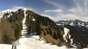Archived webcam image showing Pozza di Fassa: Panoramic view Dolomites on 2 Apr 2026 at 12:06