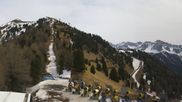 Archived webcam image showing Pozza di Fassa: Panoramic view Dolomites on 12 Apr 2026 at 12:32