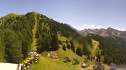 Archived webcam image showing Pozza di Fassa: Panoramic view Dolomites on 12 Jul 2026 at 12:01