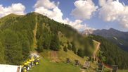 Archived webcam image showing Pozza di Fassa: Panoramic view Dolomites on 14 Aug 2026 at 16:18