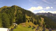 Archived webcam image showing Pozza di Fassa: Panoramic view Dolomites on 26 Aug 2026 at 12:51