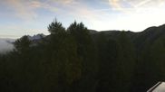 Archived webcam image showing Pozza di Fassa: Panoramic view Dolomites on 18 Sep 2026 at 07:00