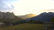Archiviertes Webcam Bild: Buffaure, Pozza die Fassa am 10.10.2026 um 18:13 Uhr
