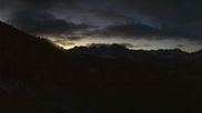 Archived webcam image showing Pozza di Fassa: Panoramic view Dolomites on 27 Oct 2026 at 06:07