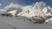 Archived webcam image showing Top station Porta Vescovo Arabba on 12 May 2026 at 10:12