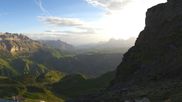 Archived webcam image showing Top station Porta Vescovo Arabba on 17 Jun 2026 at 06:02
