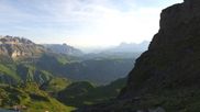 Archived webcam image showing Top station Porta Vescovo Arabba on 22 Jun 2026 at 07:05
