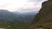 Archived webcam image showing Top station Porta Vescovo Arabba on 3 Aug 2026 at 18:04