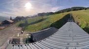 Archived webcam image showing La Plagne Ski School on 14 Jun 2026 at 08:21