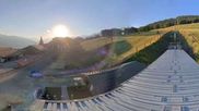 Archived webcam image showing La Plagne Ski School on 27 Jun 2026 at 07:05