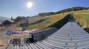 Archived webcam image showing La Plagne Ski School on 27 Jun 2026 at 08:05