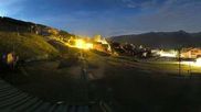 Archived webcam image showing La Plagne Ski School on 27 Jun 2026 at 00:05