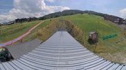 Archived webcam image showing La Plagne Ski School on 16 Aug 2026 at 14:57
