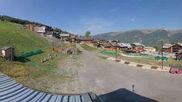 Archived webcam image showing La Plagne Ski School on 16 Aug 2026 at 10:57