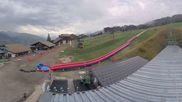 Archived webcam image showing La Plagne Ski School on 11 Aug 2026 at 16:03