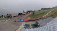 Archived webcam image showing La Plagne Ski School on 11 Aug 2026 at 18:03