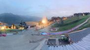 Archiviertes Webcam Bild: La Plagne Skischule am 27.08.2026 um 06:33 Uhr
