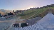 Archiviertes Webcam Bild: La Plagne Skischule am 26.09.2026 um 08:37 Uhr