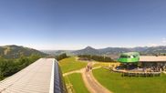Archived webcam image showing top station gondola Ossi-Reichert on 4 Jul 2026 at 14:29