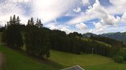 Archived webcam image showing top station gondola Ossi-Reichert on 6 Jul 2026 at 12:37