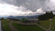Archived webcam image showing top station gondola Ossi-Reichert on 27 Jul 2026 at 08:43