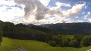 Archived webcam image showing top station gondola Ossi-Reichert on 27 Jul 2026 at 16:43