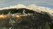 Archived webcam image showing Vanoise Express Panorama on 1 Apr 2026 at 04:28