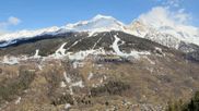 Archived webcam image showing Vanoise Express Panorama on 1 Apr 2026 at 16:28
