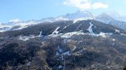 Archived webcam image showing Vanoise Express Panorama on 1 Apr 2026 at 10:28
