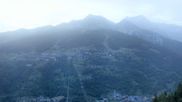 Archiviertes Webcam Bild: La Plagne Villages Panorama am 27.08.2026 um 06:32 Uhr