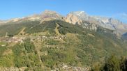 Archiviertes Webcam Bild: La Plagne Villages Panorama am 26.09.2026 um 16:37 Uhr