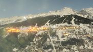 Archived webcam image showing Vanoise Express Panorama on 2 Mar 2026 at 00:44