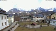 Archived webcam image showing Tourist Information Koenigssee on 3 Apr 2026 at 14:56