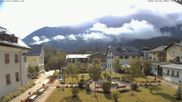 Archived webcam image showing Tourist Information Koenigssee on 2 Jul 2026 at 08:04