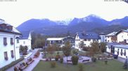 Archived webcam image showing Tourist Information Koenigssee on 2 Sep 2026 at 06:55