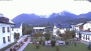 Archived webcam image showing Tourist Information Koenigssee on 2 Sep 2026 at 07:55