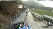 Archiviertes Webcam Bild: Eisarena Königssee: Blick auf die Bobbahn am 14.04.2026 um 07:55 Uhr