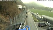 Archiviertes Webcam Bild: Eisarena Königssee: Blick auf die Bobbahn am 14.04.2026 um 08:55 Uhr