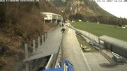Archiviertes Webcam Bild: Eisarena Königssee: Blick auf die Bobbahn am 12.04.2026 um 08:52 Uhr