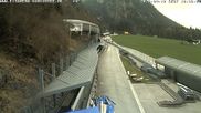 Archiviertes Webcam Bild: Eisarena Königssee: Blick auf die Bobbahn am 12.04.2026 um 18:52 Uhr