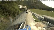 Archiviertes Webcam Bild: Eisarena Königssee: Blick auf die Bobbahn am 28.05.2026 um 06:44 Uhr