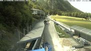 Archiviertes Webcam Bild: Eisarena Königssee: Blick auf die Bobbahn am 28.05.2026 um 14:44 Uhr